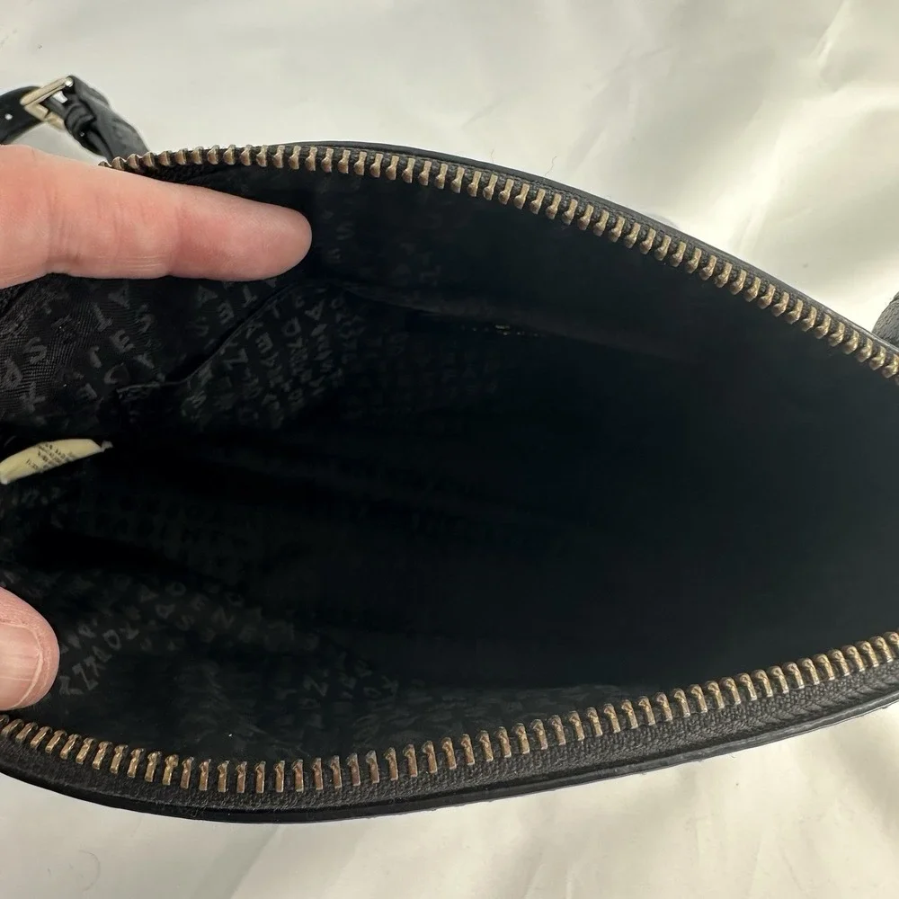 Kate Spade Black Pebbled Leather Grove Street Millie Crossbody Bag